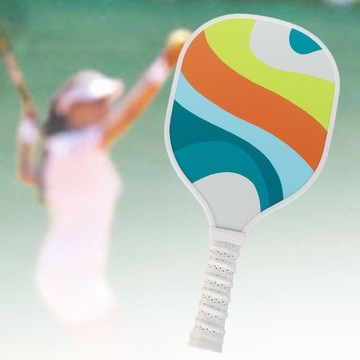 Весло Pickleball из 9-слойного тополя для занятий спортом.