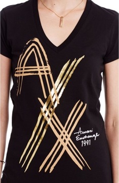 Damska koszulka Armani Exchange Logo XS