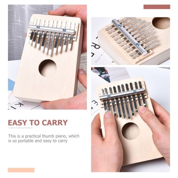 ПОРТАТИВНОЕ ДЕРЕВЯННОЕ ПИАНИНО KALIMBA, ПОДАРКИ ДЛЯ ДЕТЕЙ