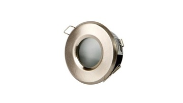 *LED line Oprawa sufitowa wodoodporna okrągła odlew satyna
