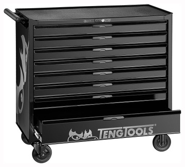 TENGTOOLS TCW208NBK1 WÓZEK NARZĘDZIOWY BLACK 285140109