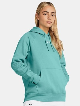 BLUZA DAMSKA UNDER ARMOUR Z KAPTUREM SPORTOWA BAWEŁNA SZYBKOSCHNĄCA 1379500