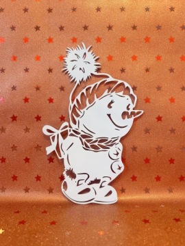 Metalowy Bałwanek 22cm