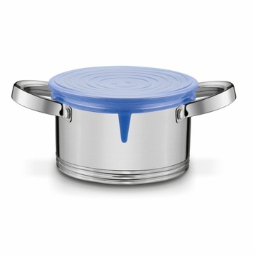 Универсальные СИЛИКОНОВЫЕ КРЫШКИ для банок, мисок, силиконовых кастрюль, 6 шт.