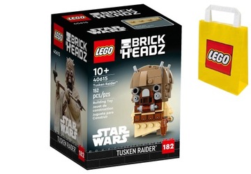 LEGO BrickHeadz 40615 Tuskeński rabuś + torba papierowa Lego