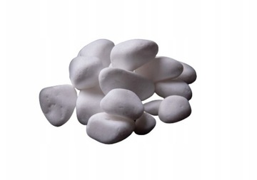 Otoczak biały white angel 20-40 mm ozdobny kamień do ogrodu worek 20 kg