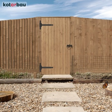 2x ПЕТЛИ ДЛЯ ПОПЕРЕЧНЫХ ВОРОТ ДЛЯ СТАВНИ 400ММ