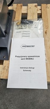 Pozycjoner spawalniczy manipulator automat UWM 35 Holandia 350/120 kg NOWY