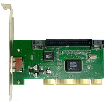 PCI ATA SATA eSATA bootuje PROMISE PDC 20376 100% OK > qN