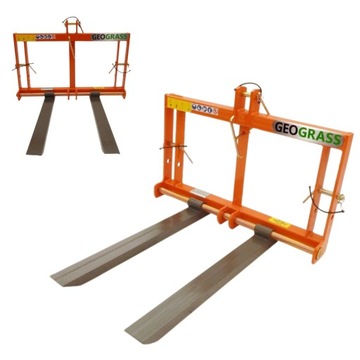 WIDŁY DO PALET DO TRAKTORA NA TYLNY TUZ ROZSUWANE PALECIAK D700 KG GEOGRASS