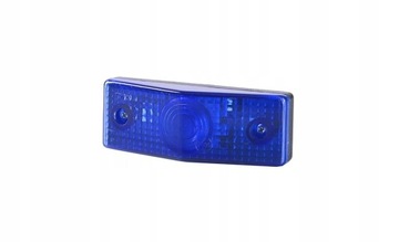 Lampa ozdobna, płaska, niebieska LO 265 5 SZTUK!