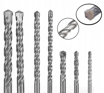 HORN WIERTŁO DO BETONU WALCOWE Fi 8.0 x 120mm