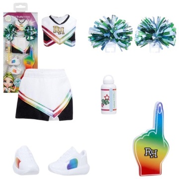 RAINBOW HIGH FASHION PACK STYLIZACJA ZESTAW MODOWY DLA LALKI JADE HUNTER