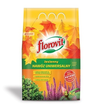 NAWÓZ FLOROVIT JESIENNY uniwersalny 1kg