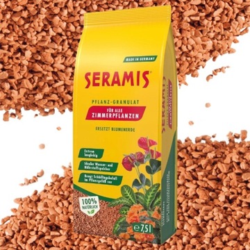 SERAMIS Podłoże do roślin NIE DO PRZELANIA 7,5 L