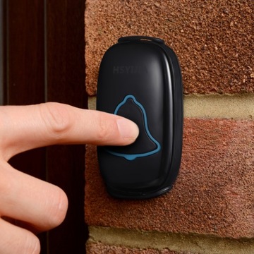 Дверной звонок для пожилых людей с системой оповещения на пейджер