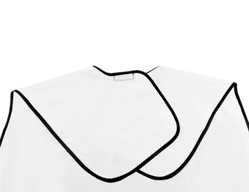 НАКИДКА ДЛЯ БРИТЬЯ БОРОДЫ ЗАЩИТА ОТ СТРИЦ С ПРИСОСКОЙ Белая