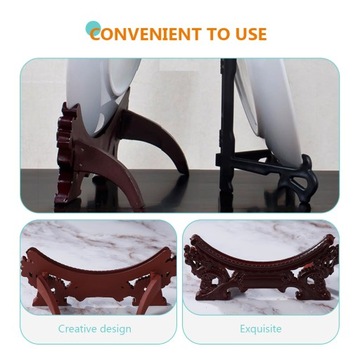 Декоративные тарелки мольберты деревянные подставки для деревянных подставок