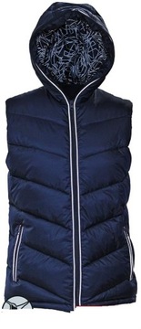 BEZRĘKAWNIK OCHRONNY OCIEPLANY - REIS - ALLIGATOR 2XL GRANATOWY