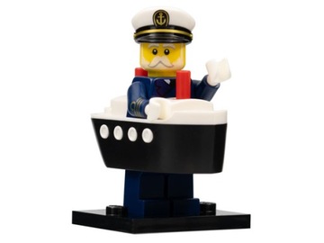 Lego Seria 23 71034 Kapitan statku col23-10 col407