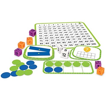 Learning Resources LSP1248-UK Skill Builders Maths Activity Set, Multi-Colo