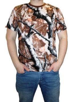 MĘSKA KOSZULKA T-SHIRT ELASTYCZNA CIEKAWY MODNY WZÓR ROZMIAR 8XL