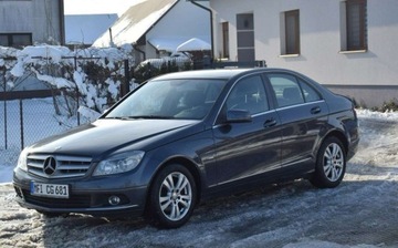 Mercedes Klasa C W204 Limuzyna 1.8 180 K 156KM 2009 Mercedes-Benz Klasa C 1.8B Kompresor Navi Oryginal Lakier 2 Kpl Kol Sprowa, zdjęcie 3