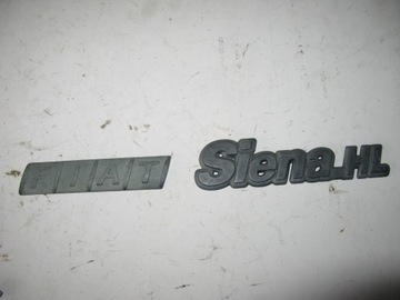 FIAT SIENA ZNAKY LOGO ZNAK NÁPIS