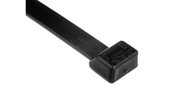 Opaska kablowa czarna 2,5 mm x 80 mm 100 szt. ERGOM