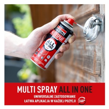 Ржавчиноубирающее и смазывающее средство Soudal MULTI SPRAY 400мл антикоррозия, резина
