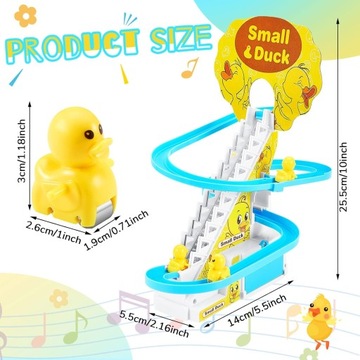 Обучающая игровая дорожка Slide Ducks Climbing 12 Ducks с музыкальной функцией