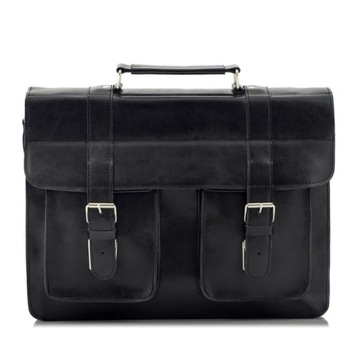 Elegancka Torba Męska do Pracy Skóra Naturalna do Biura A4 Belveder BV45