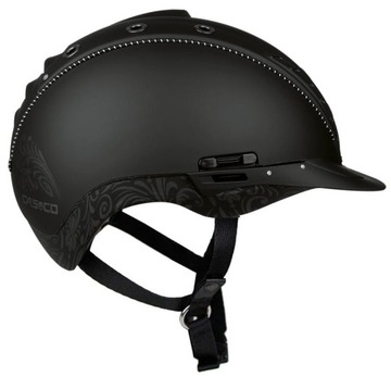 Kask CASCO Mistrall 2 floral czarny rozmiar XS-S