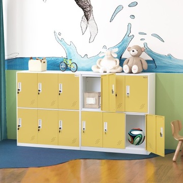 Маленькие шкафы MECOLOR, шкафы для сотрудников, шкаф-куб, металлический офисный шкаф