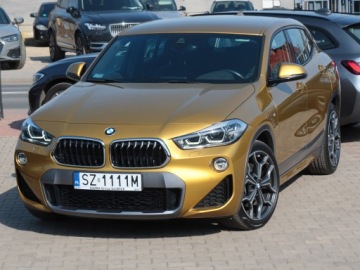 BMW X2 F39 Crossover 2.0 20d 190KM 2018 BMW X2 20d xDrive M-Sport X HUD pamięć Diody Hak DCC F1 keyles 19 kamera PL, zdjęcie 26