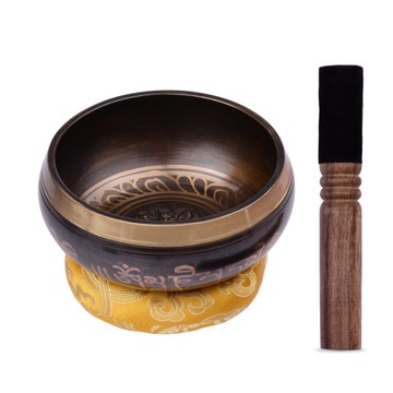 Tibetan Singing Bowl Set with 12.5cm/5inch