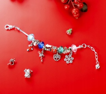 АДВЕНТ-КАЛЕНДАРЬ ЮВЕЛИРНЫЙ БРАСЛЕТ 24 шт.