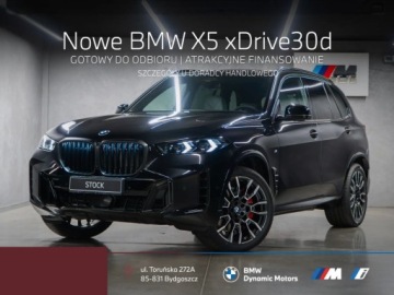 BMW X5 G05 SUV Facelifting 3.0 30d 298KM 2026 BMW X5 xDrive30d 298 KM mHEV - Gotowy do Odbioru - Hak - Kamera 360 - M Pro