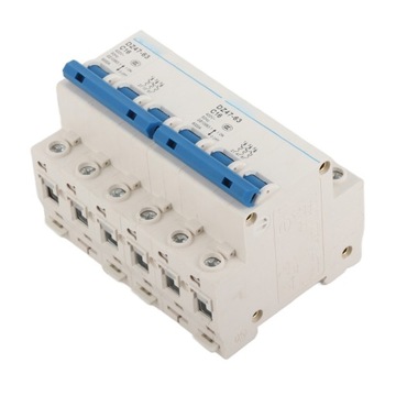 Dual Power Circuit Breaker DIN Guide Rail Micro Interlock 3P+3P 6000A Manua