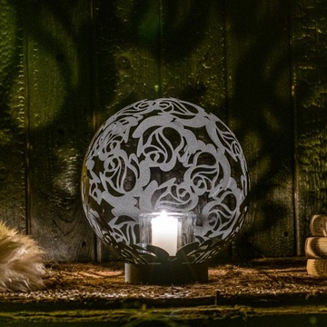 KULA Ogrodowa Dekoracyjna BOHO LED Nowość ZESTAW