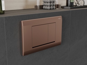 КНОПКА WC NAPO 01 для GEBERIT UP100 ROSE GOLD