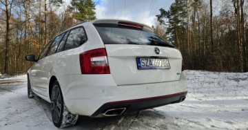 Skoda Octavia III RS Kombi 2.0 TDI 184KM 2015 Skoda Octavia 184Ps.Automat Xenon Canton Webasto GrzanaSzybaFote Navi Serw, zdjęcie 12