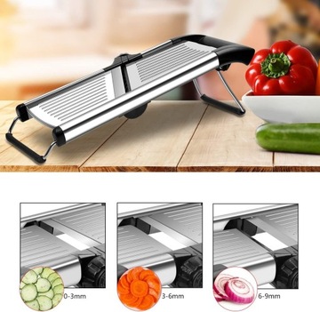 ОВОЩЕРЕЗКА МНОГОФУНКЦИОНАЛЬНАЯ ТВЕРДАЯ НЕРЖАВЕЮЩАЯ СТАЛЬ