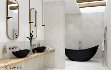 Плитка XXL Columbia White Cream 60х120, II сорт.