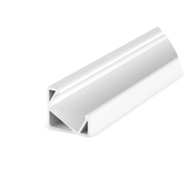 PROFIL LED KĄTOWY 30/60° 1M BIAŁY +OSŁONA MLECZNA