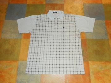 BURBERRY LONDON XL KOSZULKA POLO RETRO VINTAGE NORWEGIA MEGA UNIKAT