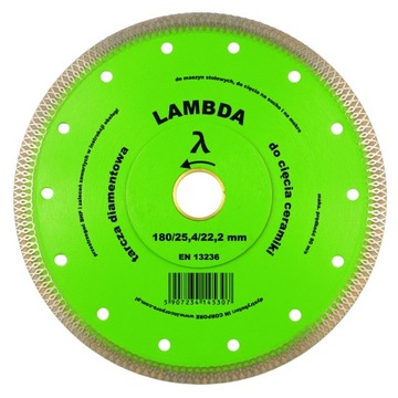 LAMBDA TARCZA DIAMENTOWA DO CIĘCIA CERAMIKI fi.250