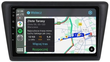 Skoda Rapid Nejnovější Android Carplay Rádio Navigace