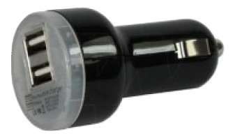 Ładowarka samochodowa 2 gniazda USB do zapalniczki