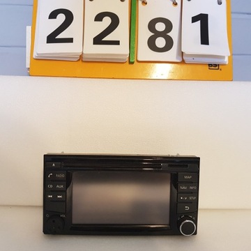 PANEL WYŚWIETLACZ NAWIGACJA NISSAN MICRA NOTE LCD